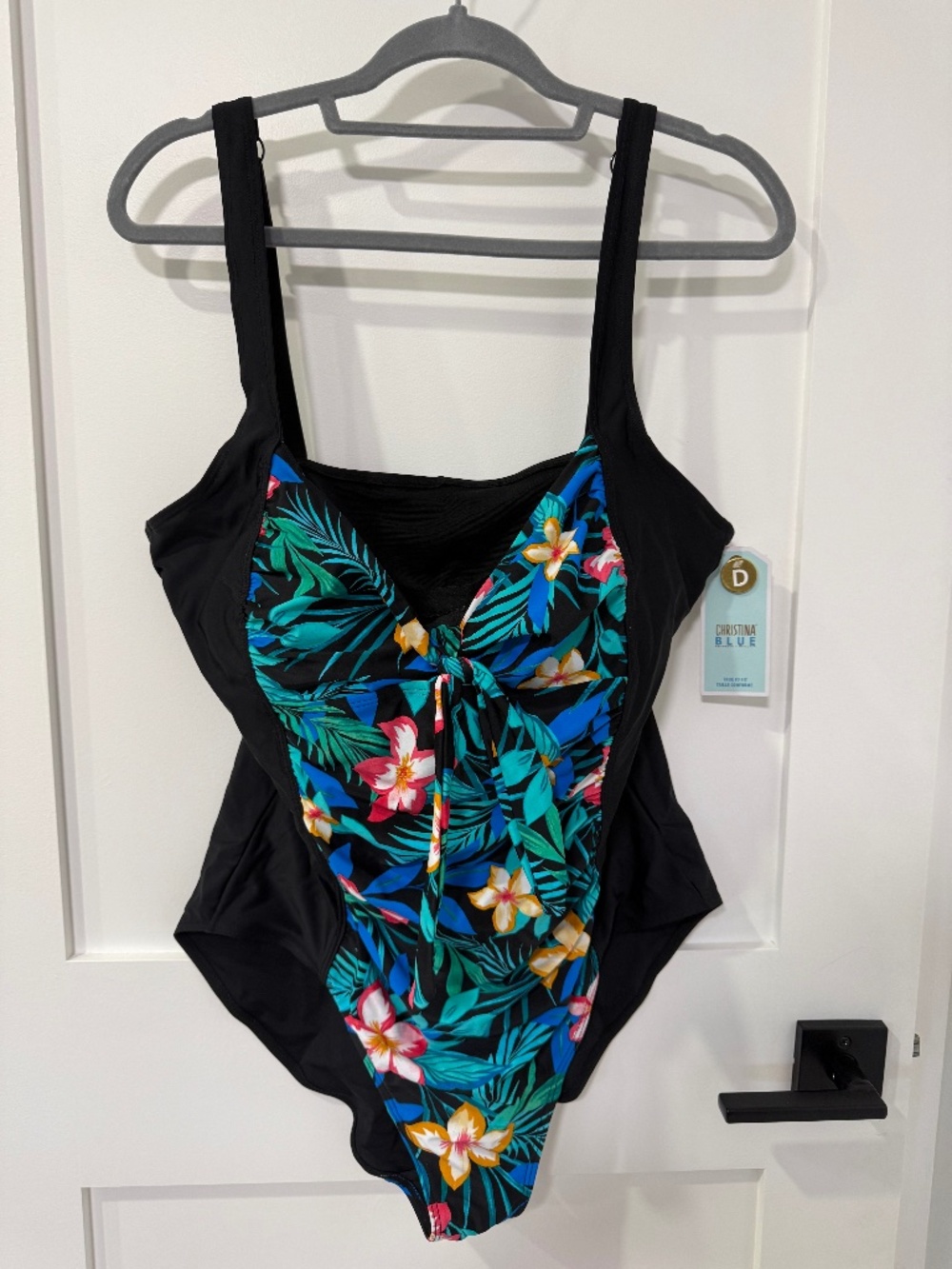 Christina Blue Bathing Suit